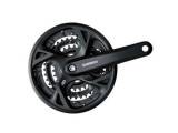 Шатуны Shimano FC-M371 Acera 44/32/22T, 9ск. 170мм, с защитой, черные